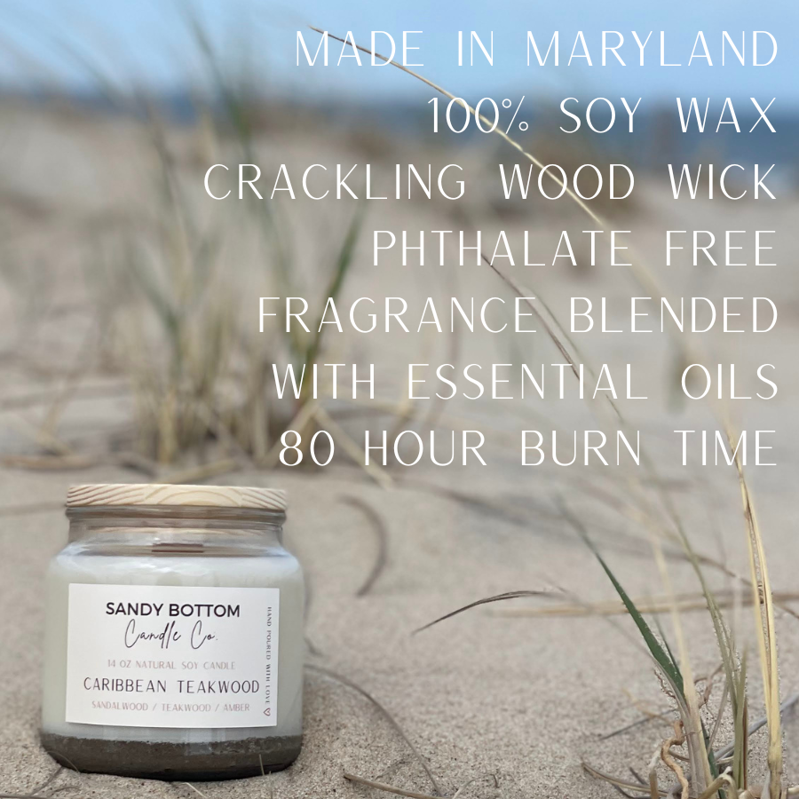 Ocean Breeze 14 oz Soy Candle