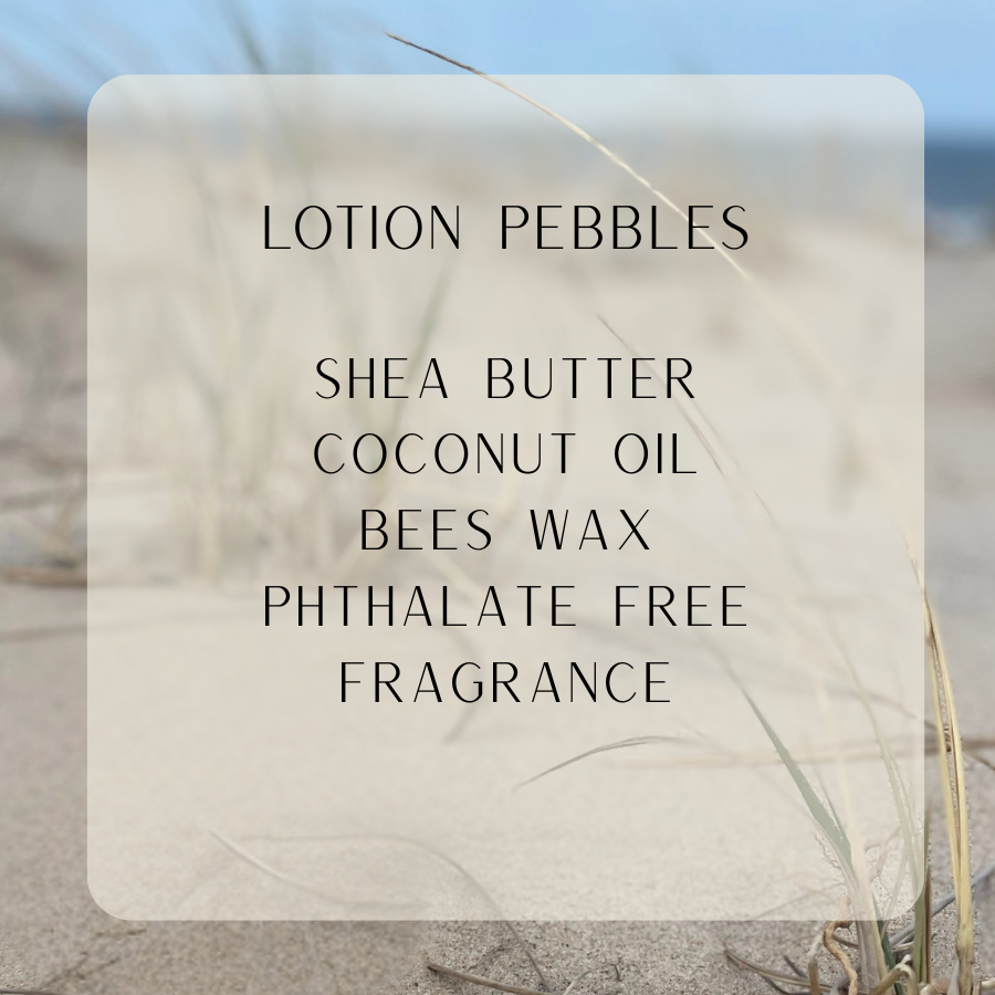 Beach Bum Lotion Pebbles-Seashells