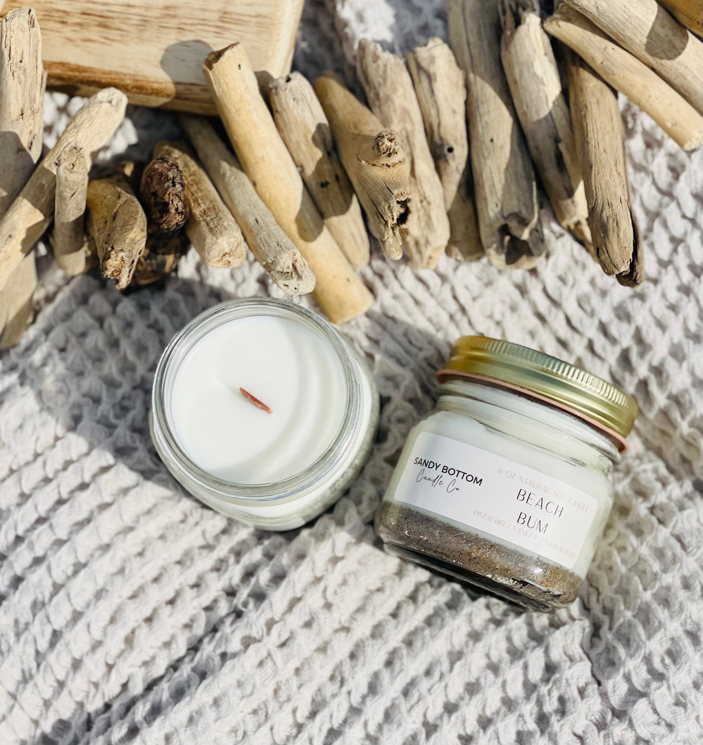 Beach Bum 6 oz Soy Candle