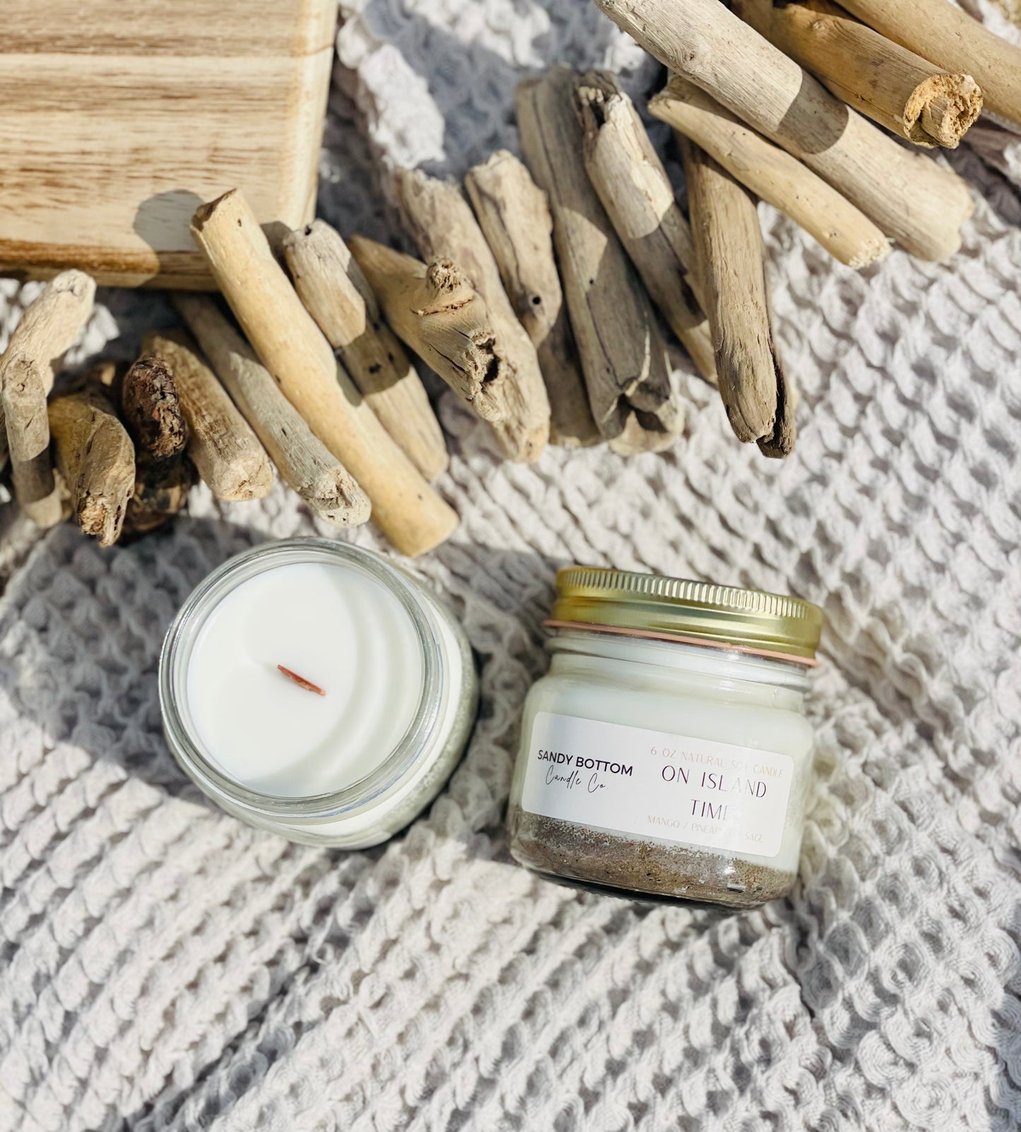 On Island Time 6 oz Soy Candle