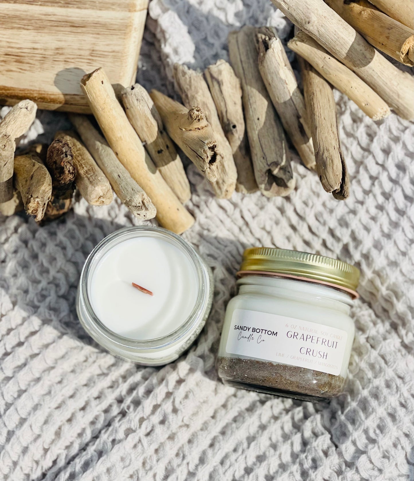 Grapefruit Crush 6 oz Soy Candle