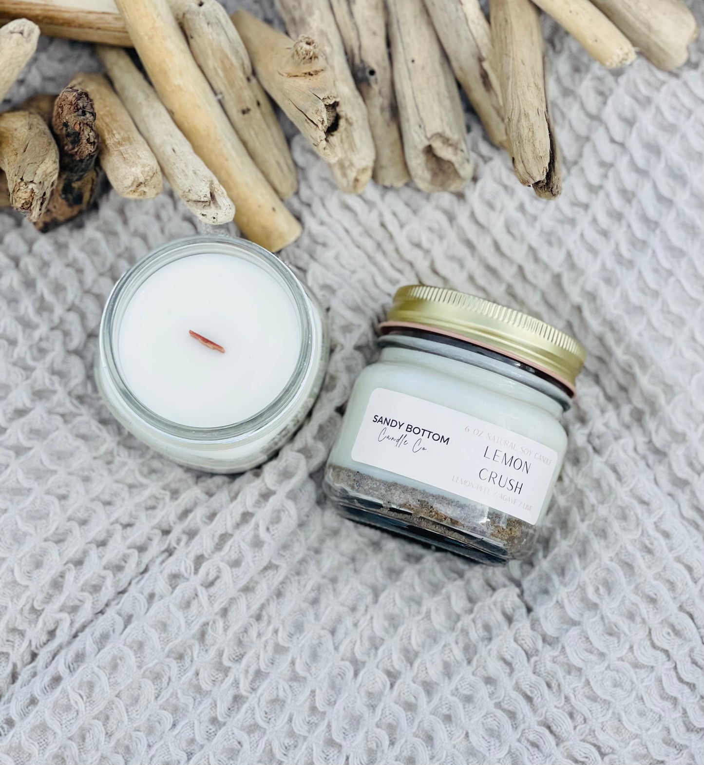 Lemon Crush 6 oz Soy Candle