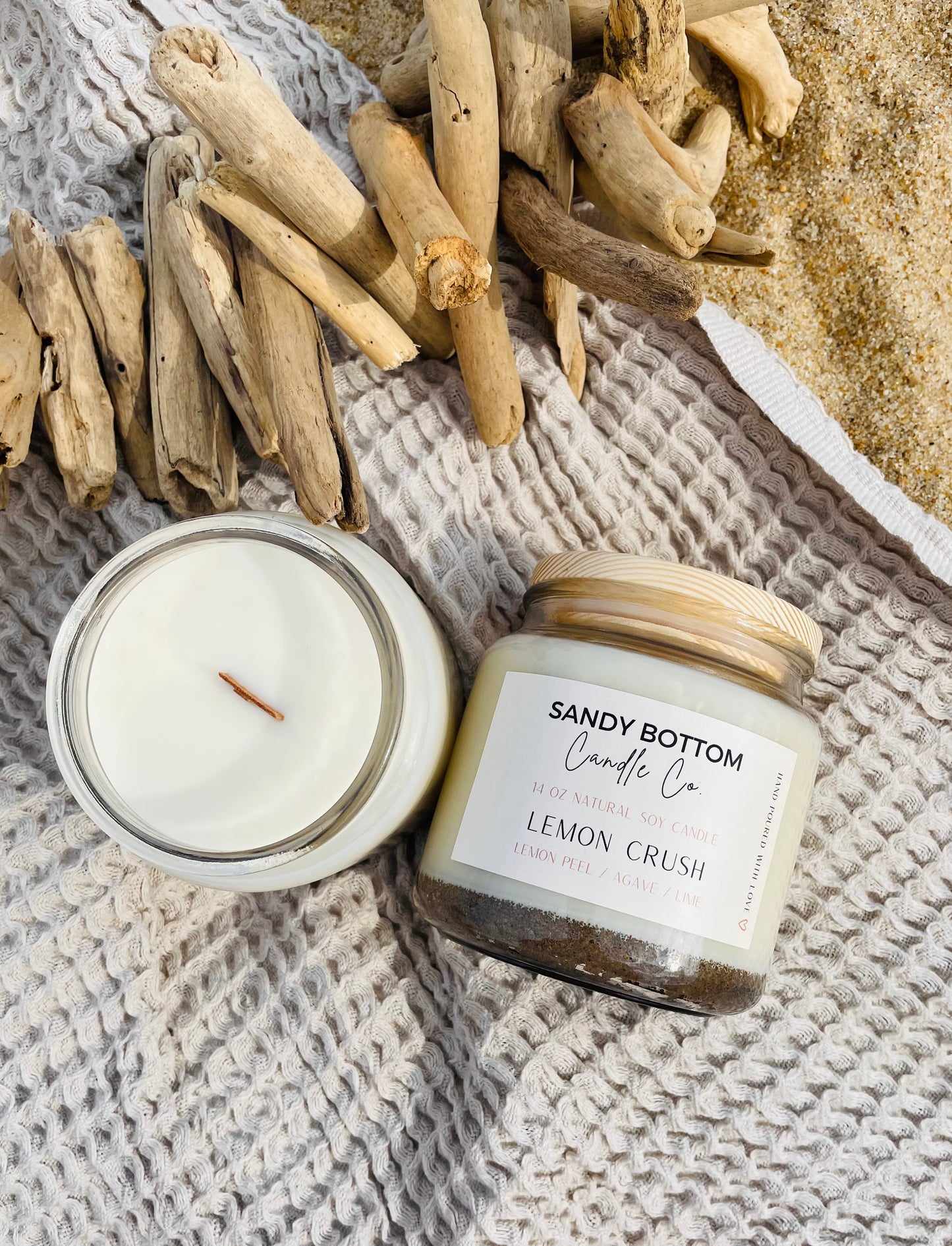 Lemon Crush 14 oz Soy Candle