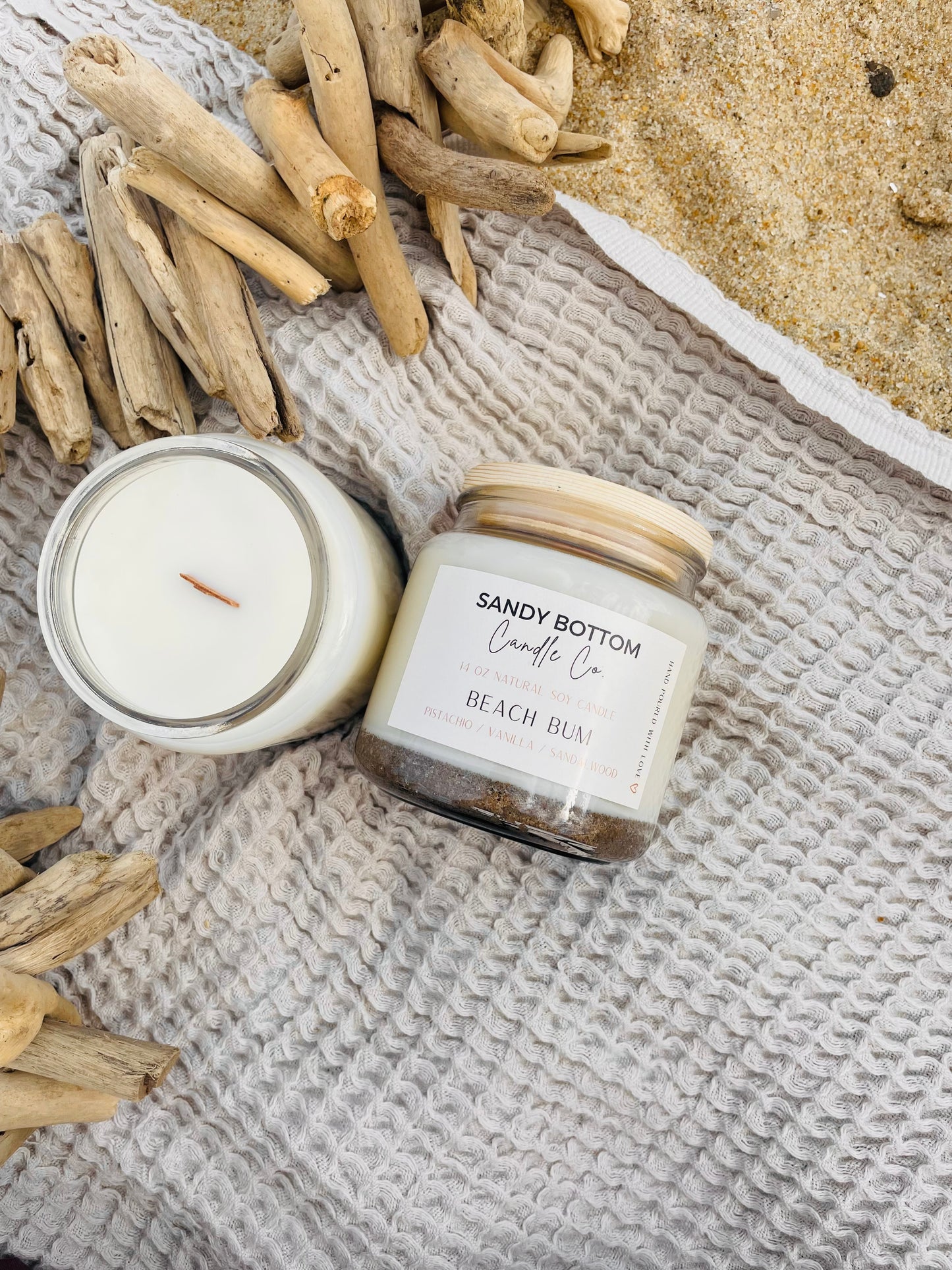 Beach Bum 14 oz Soy Candle