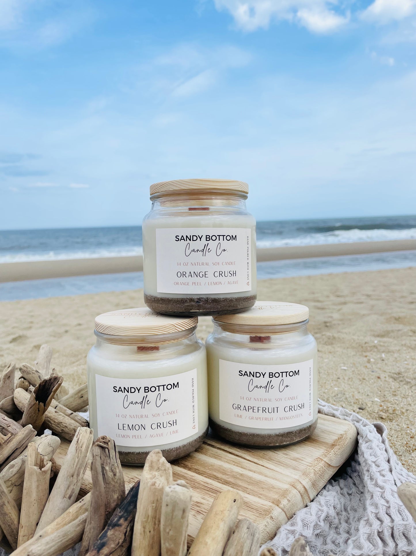 Grapefruit Crush 14 oz Soy Candle