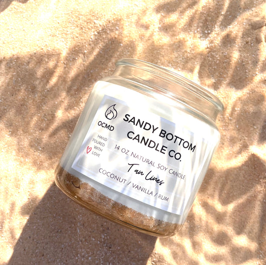 Tan Lines 14 oz Soy Candle