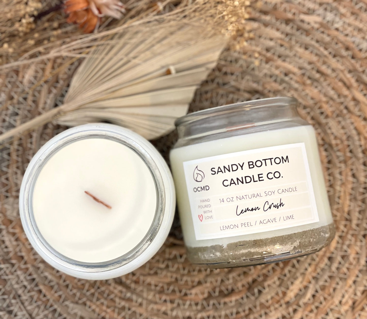 Lemon Crush 14 oz Soy Candle