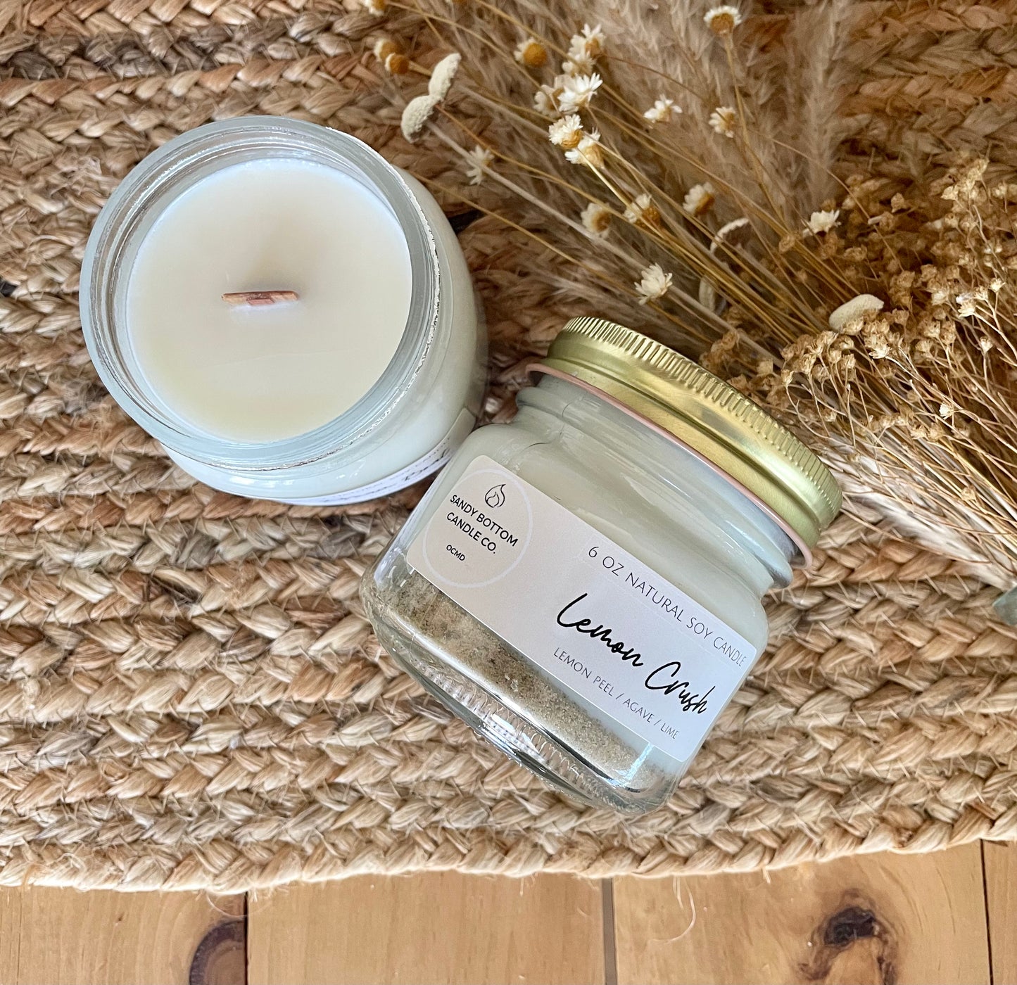 Lemon Crush 6 oz Soy Candle