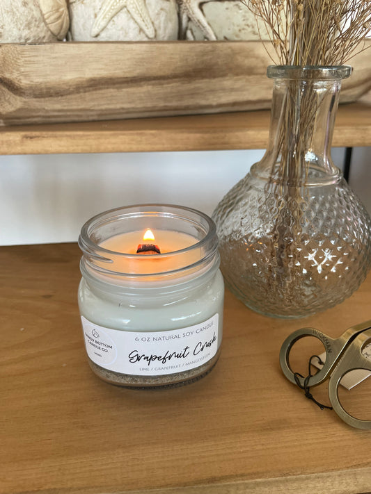 Grapefruit Crush 6 oz Soy Candle