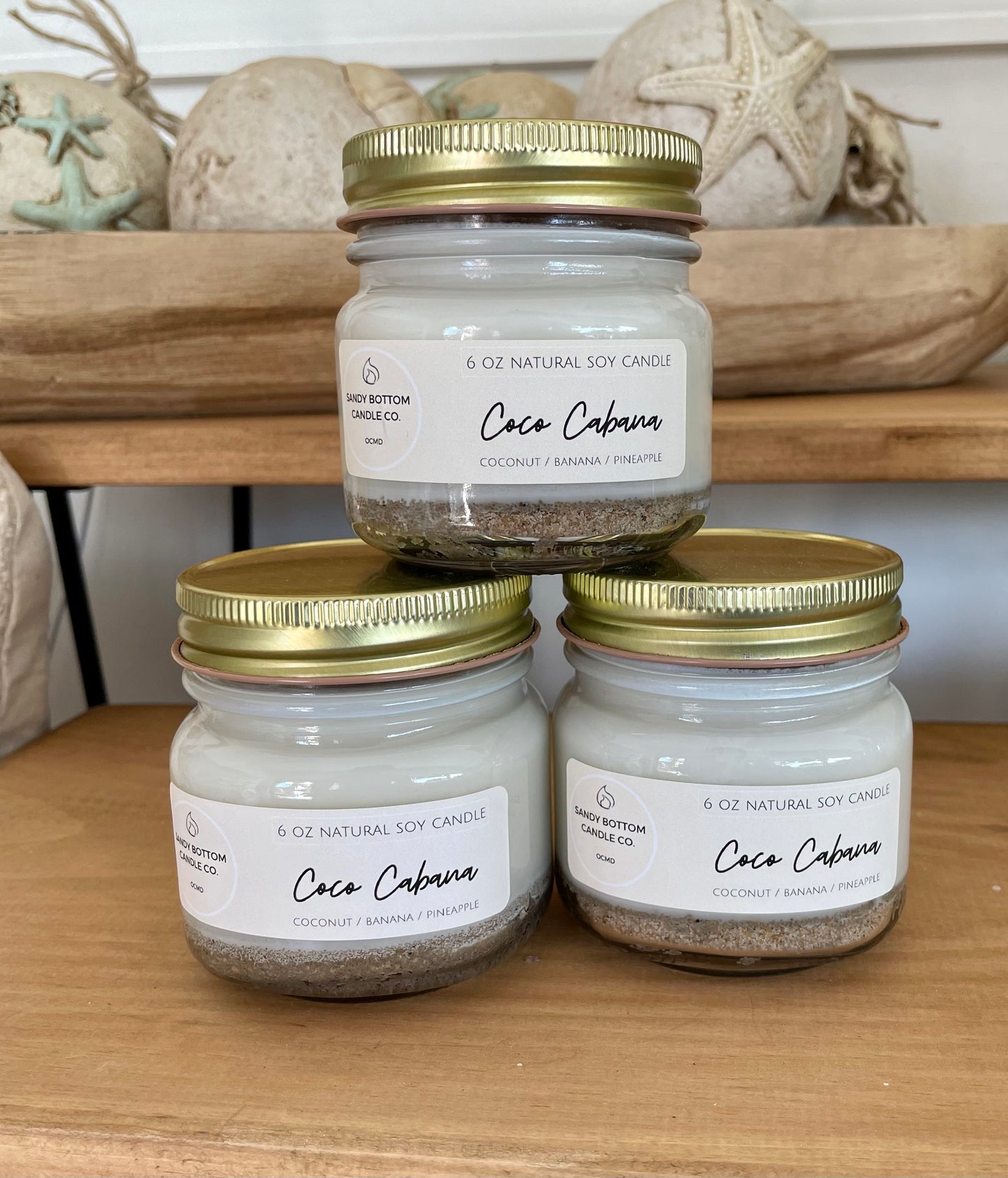 Coco Cabana 6 oz Soy Candle