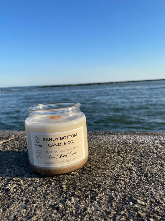 On Island Time 14 oz Soy Candle