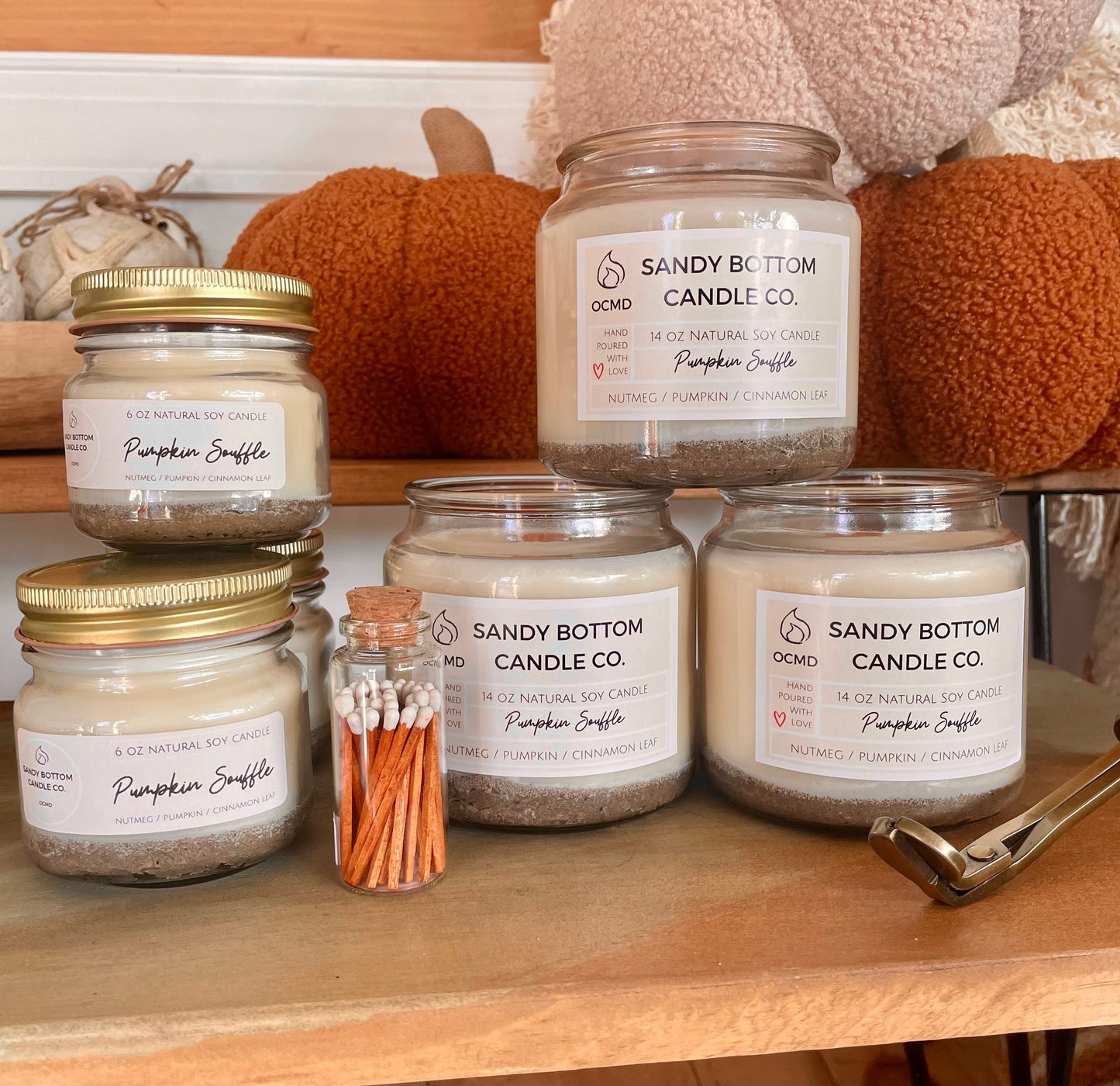 Pumpkin Souffle 14 oz Soy Candle