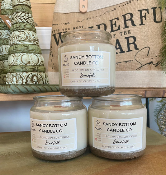 Snowfall 14 oz Soy Candle