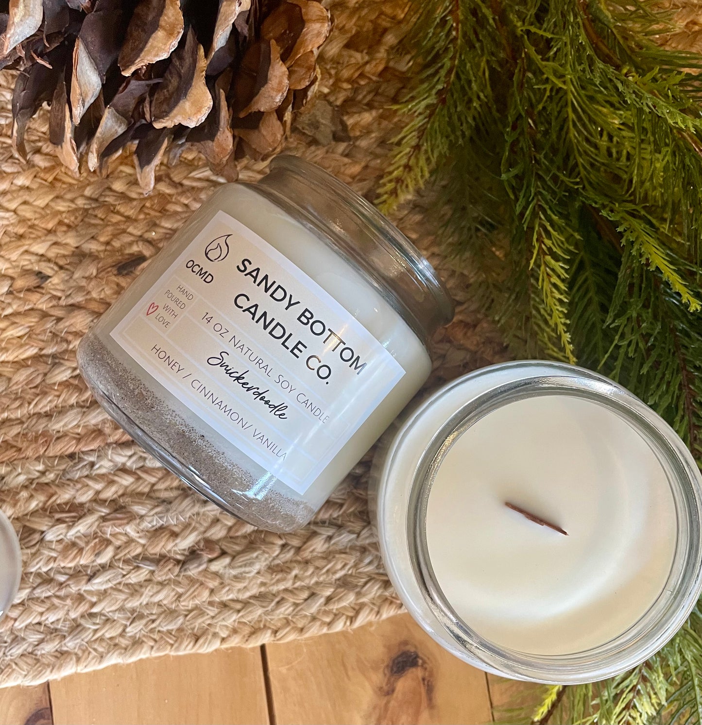 Snickerdoodle 14 oz Soy Candle