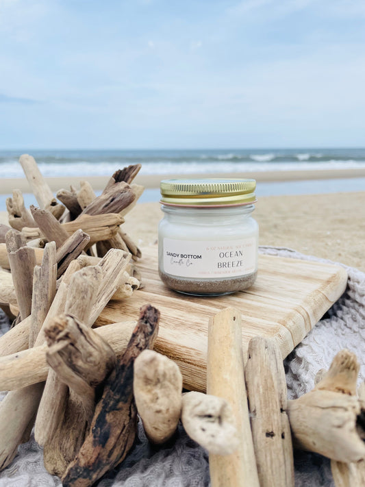 Ocean Breeze 6 oz Soy Candle