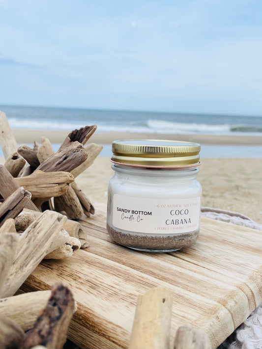 Coco Cabana 6 oz Soy Candle