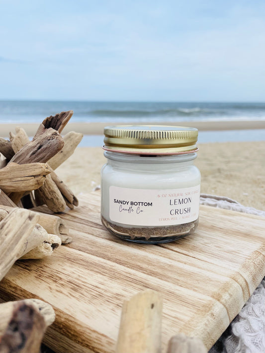Lemon Crush 6 oz Soy Candle