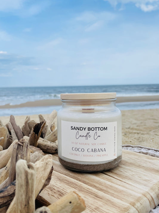 Coco Cabana 14 oz Soy Candle