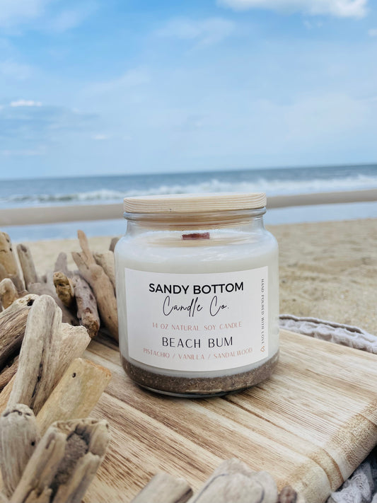 Beach Bum 14 oz Soy Candle