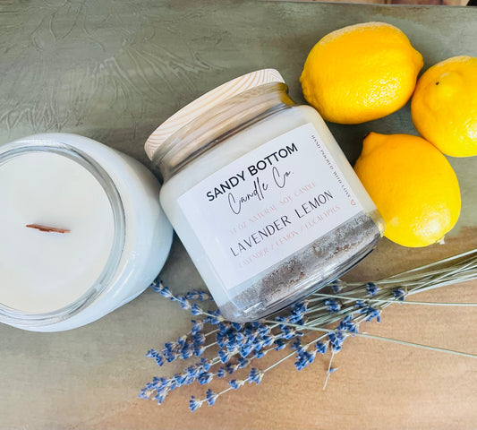 Lavender Lemon 14 oz Soy Candle