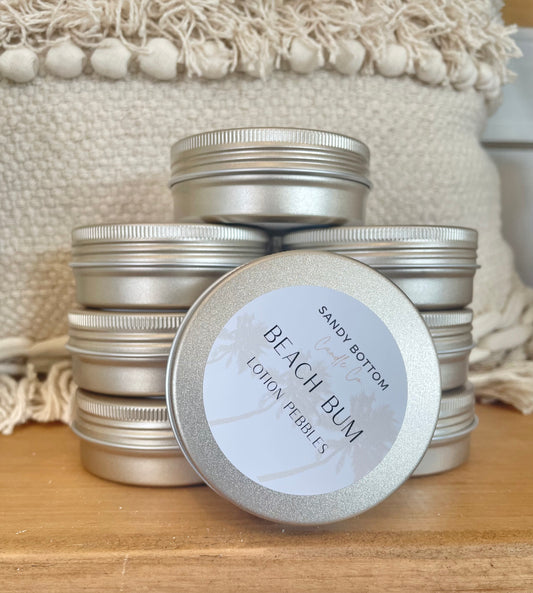 Beach Bum Lotion Pebbles-Seashells