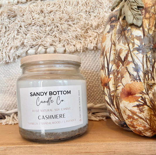 Cashmere 14 oz Soy Candle