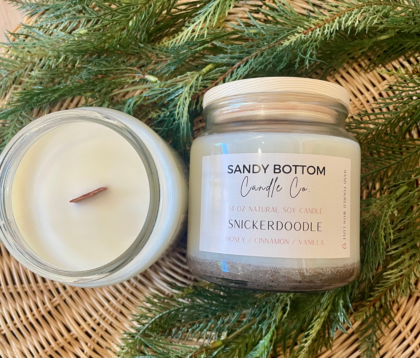 Snickerdoodle 14 oz Soy Candle
