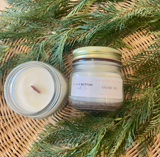 Snowfall 6 oz Soy Candle