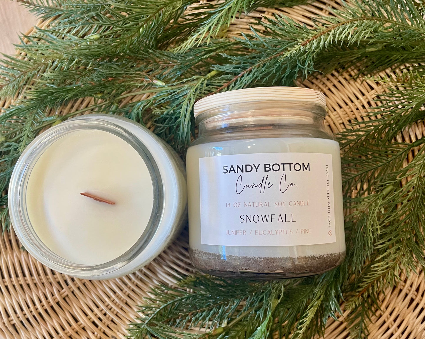 Snowfall 14 oz Soy Candle