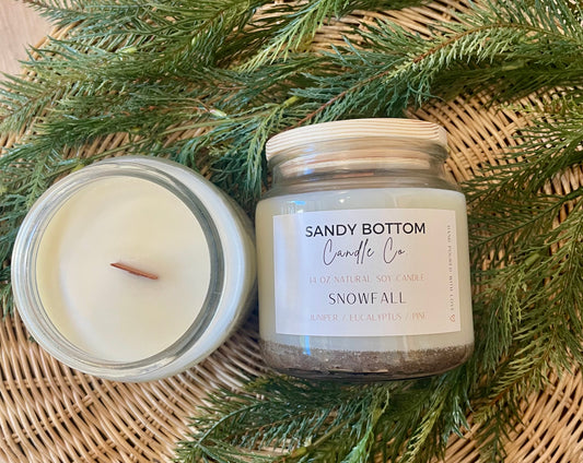 Snowfall 14 oz Soy Candle