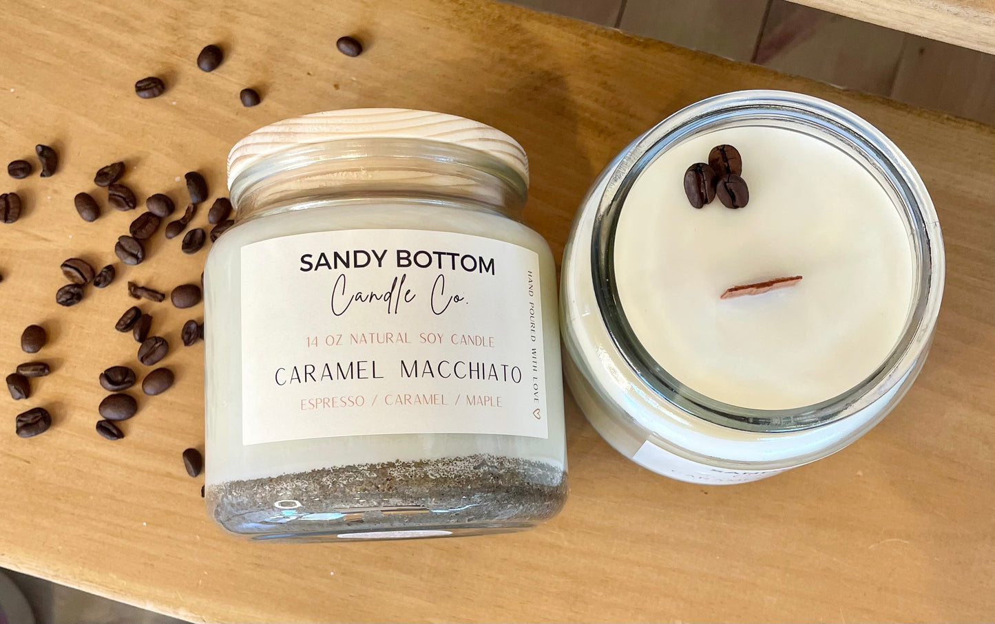 Caramel Macchiato 14 oz Soy Candle