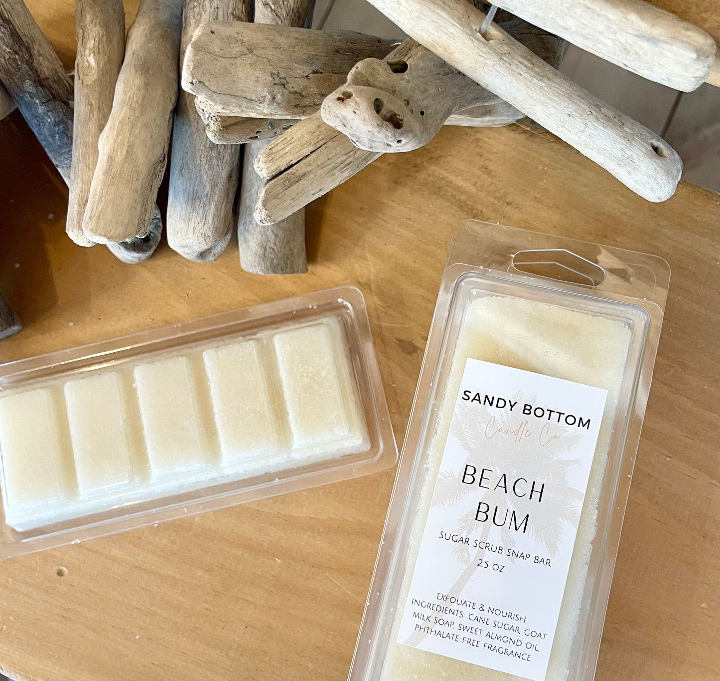 Sugar Scrub Snap Bar