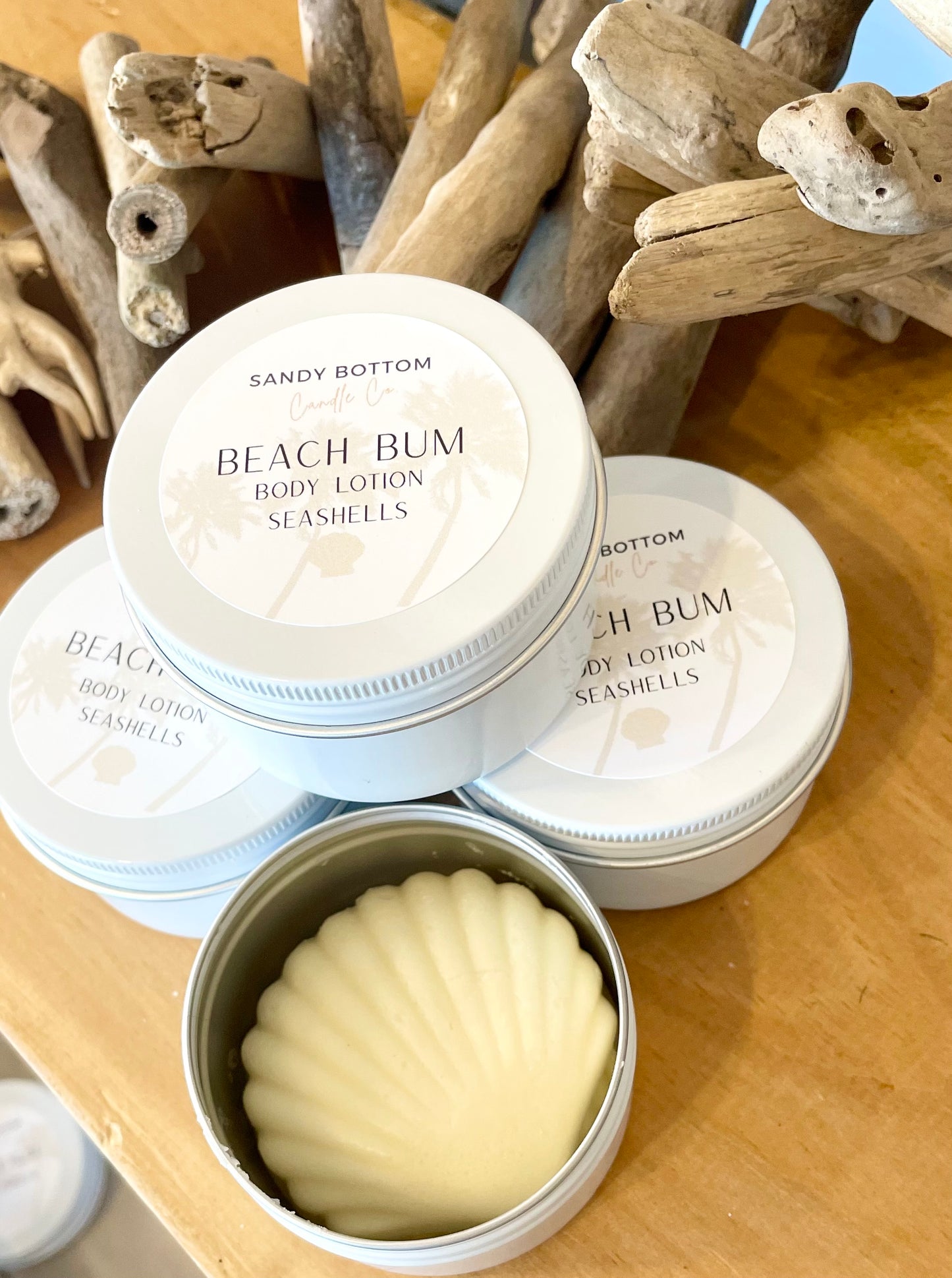Beach Bum Lotion Seashell Bar