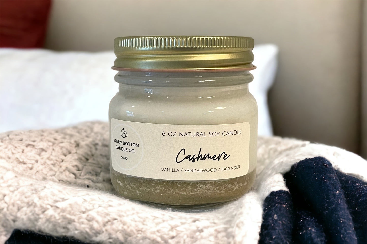 Cashmere 6 oz Soy Candle